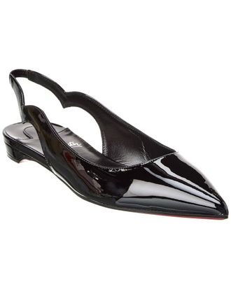 Christian Louboutin Hot Chickita Patent Slingback Flat