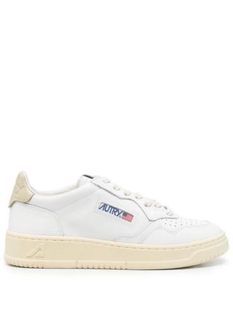 Autry White Medalist Sneakers