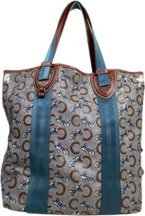 Celine Pre-owned Vintage Tote Bag - Dames - Vintage Shopper - Veelkleurig - ONE Size - Leer - Vintage