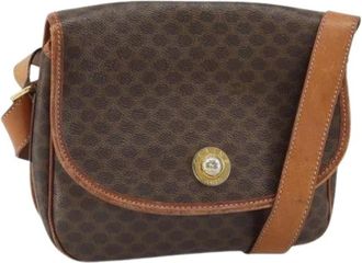 Celine Pre-owned Cross Body Bags, female, Brown, Size: ONE SIZE Pre-owned Vintage Crossbody Bag