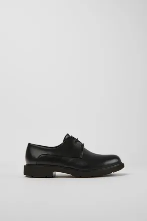 Camper Neuman K200510-011 Oxford Womens B Black Leather Dress Shoes HTAT1151