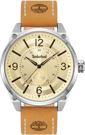 Timberland Palmyra-Z Horloge - Heren - Horloges - Beige - ONE Size - Leer - Accessoires