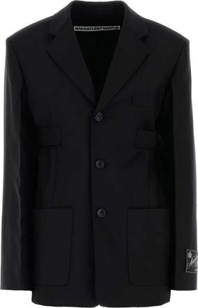 Alexander Wang single-breasted blazer - Black