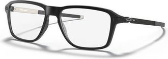 Oakley 54mm Square optical glasses in Black at Nordstrom