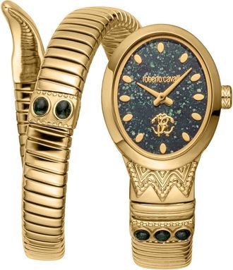 Roberto Cavalli Womens Serpente Ornato Watch