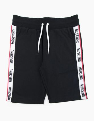 Moschino Mens Moschino Underwear Logo Tape Shorts Black 0555 - Size: 29/28/32