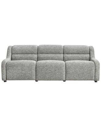 Bernhardt Gio Fabric Power Motion Sofa