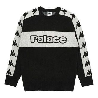 Palace X Kappa FW21 Knit Sweater Black P21KPKW002