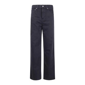 Khaite The Bridget Wide Leg Jeans - Dames - Jeans - Blauw - Maat: W29 Katoen