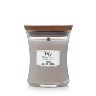 Woodwick geurkaars Fireside Mini