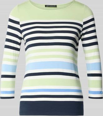 Betty Barclay T-Shirt aus Viskose-Elasthan-Mix mit 3/4-Arm in Apfel, Gr&ouml;&szlig;e 36