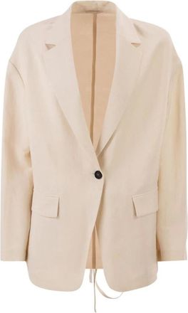 Brunello Cucinelli Donna, Giacche, Beige, M, new