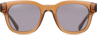 Lacoste L6023S 210 Mens Sunglasses Brown Size 49