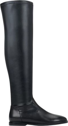Estro & Luminara Over-the-Knee Laarzen - Dames - Over de knie laarzen - Zwart - 38 EU - Leer - Schoenen