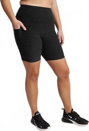 Beyond Yoga Spacedye Team Pockets Short In Darkest Night