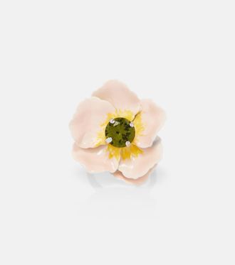 Simone Rocha Blooming Poppy ring