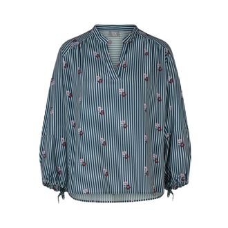 Rabe Blouses & Hemden - Dames - Blouses & Shirts - Blauw - Maat: XL Viscose