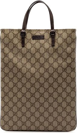 Gucci 2000-2015 GG Supreme tote bag - Brown