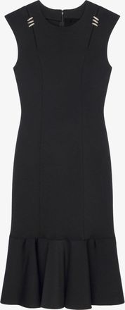 Givenchy Black Fibres Cocktail Womens Dress