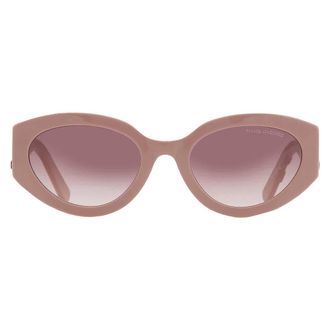 Marc Jacobs Brown Shaded Oval Ladies Sunglasses MARC 694/G/S 0NOY/HA 54