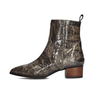 Notre-V Dames, Schoenen, Grijs, Maat: 36 EU Zijde