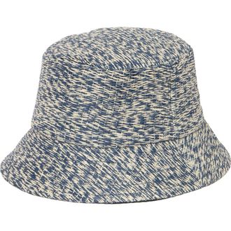 San Diego Hat Company Textured UPF 50+ Bucket Hat in Blue at Nordstrom Rack