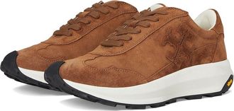 Tory Burch Tory Trainer Womens Shoes Cognac Brown/Cognac Brown/Cognac Bro : 7.5 M, Suede