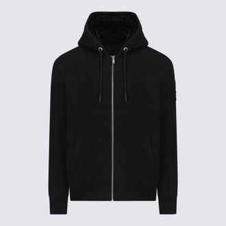 Moose Knuckles Black Cotton Casual Jacket