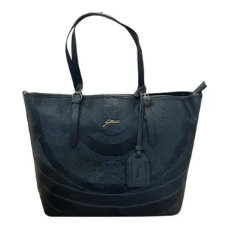 Gattinoni Dames, Tassen, Blauw, Maat: ONE Size Leer