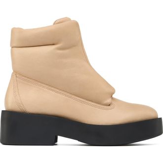 J/Slides Darina Leather Mid Boot in Light/pastel Brown at Nordstrom, Size 6.5