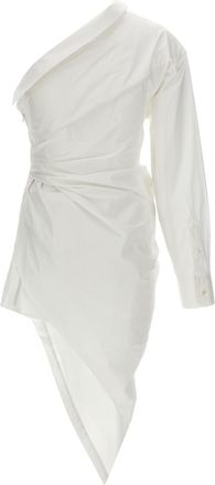Alexander Wang Womens White Cotton Short Dress