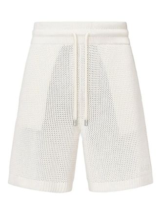 Amiri Gehaakte shorts - Beige