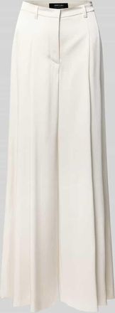 Marc Cain Stoffhose mit Biesen und Eingrifftaschen in Offwhite, Gr&ouml;&szlig;e 42