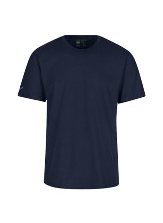 Trigema T-Shirt TRIGEMA TRIGEMA T-Shirt aus 100% Biobaumwolle, Damen, Gr. 3XL, blau (navy, c2c), 100% Baumwolle (Bio-Baumwolle kbA), Basic, Shirts T-Shirt