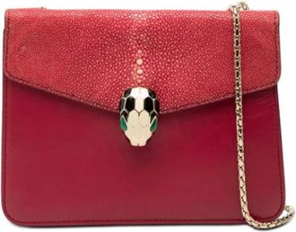 Bulgari Borsa a tracolla vintage pre-owned - - Pre-owned - Donna - Rosso - ONE SIZE