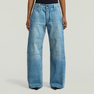 G-Star Bowey Extreme Carpenter Loose Jeans - Midden blauw - Dames