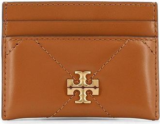 Tory Burch Kira Card Holder In Matelass Leather