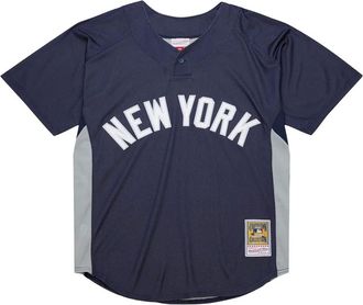 Mitchell & Ness T-shirt Youth Derek Jeter New York Yankees 2009 - Blu