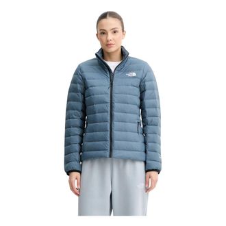 The North Face Klassieke Donsjas - Dames - Ski Jassen - Blauw - XS - Leer - Fitness