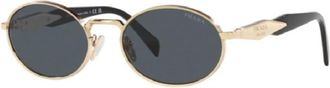 Prada PR 65Zs Zonnebril - Dames - Zonnebrillen - Geel - 55 MM - Accessoires