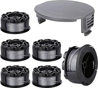 OEM Carrete De Hilo Para Desbrozadora Bosch Universalgrasscut 18 18-26 18-260 F016800570 Con Tapa (6 Unidades)