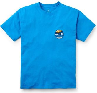 Passenger Laidback Recycled Cotton Relaxed T-Shirt T-Shirt f&uuml;r Herren | blau