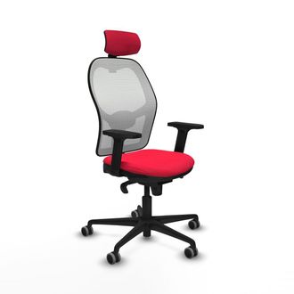 Piqueras y Crespo Piqueras-y-crespo Silla De Oficina Roja Con Reposacabezas