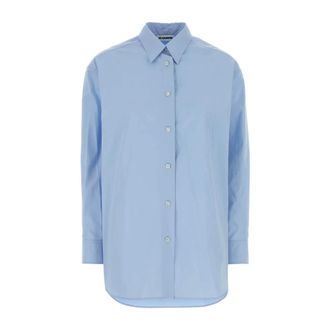 Jil Sander Mujer, Blusas y Camisas, Azul, Talla: L