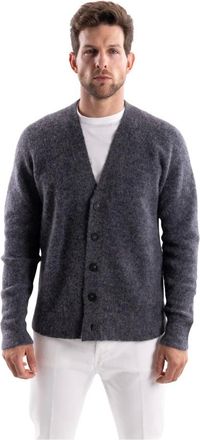 ATOMOFACTORY Atomofactory - Alpaca Vest - Heren - Truien - Grijs - Maat: M Wol