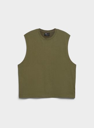 Le 31 Mens Solid sleeveless T-shirt Comfort fit