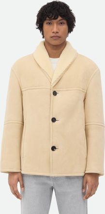 Bottega Veneta Merino Shearling Blouson - Beige - Men - 50 - 100% Lambskin