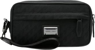 Emporio Armani Neceser con monograma - Bags - Hombre - Negro - ONE SIZE
