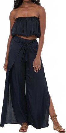 Young Fabulous & Broke Bubble Tube Top In Night Sky