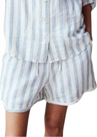 M&eacute;lissa Nepton Myriam Short In Navy Multistripe